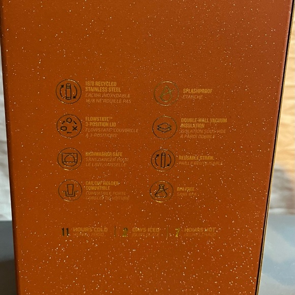 Stanley The Quencher H2.0 Flowstate 40 oz Tumbler in Copper Tinsel NIB - Picture 5 of 5